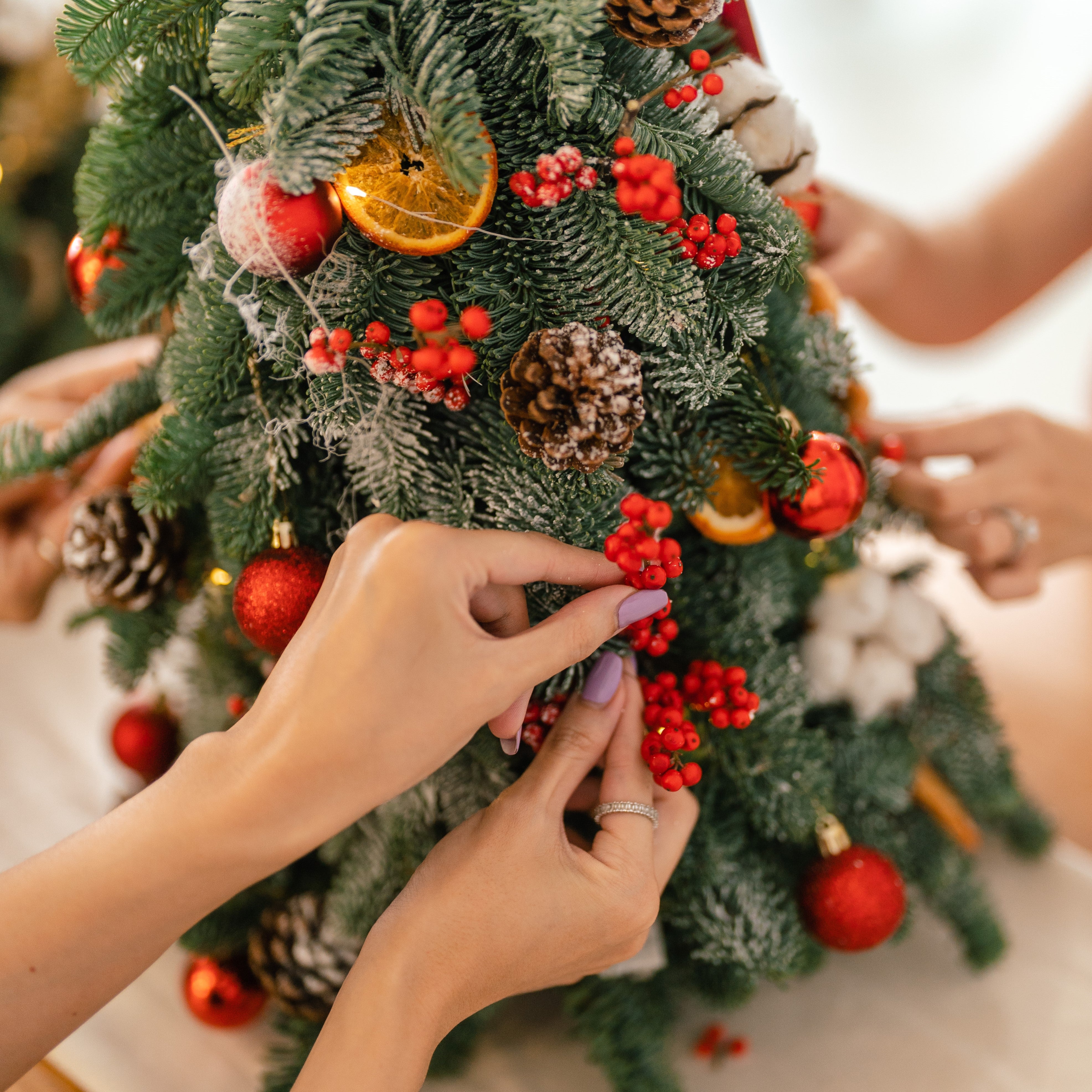 Petite Fleur DIY Christmas Tree Gift Box