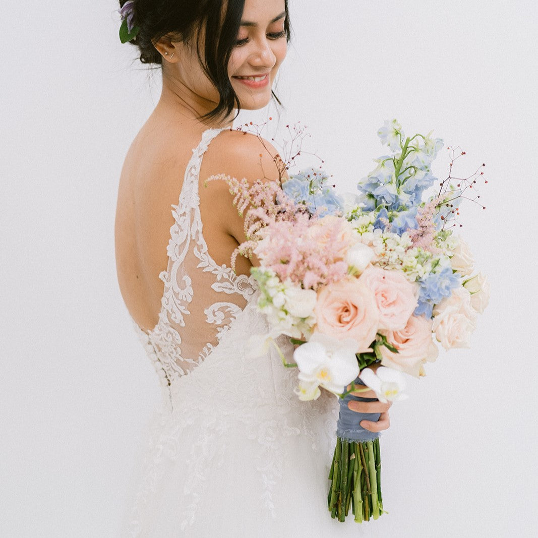 Pastel Perfection Bridal Bouquet