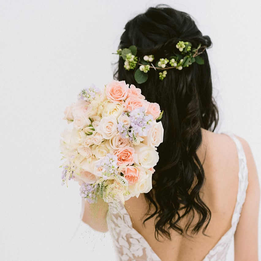 Feminine Rose Bridal Bouquet