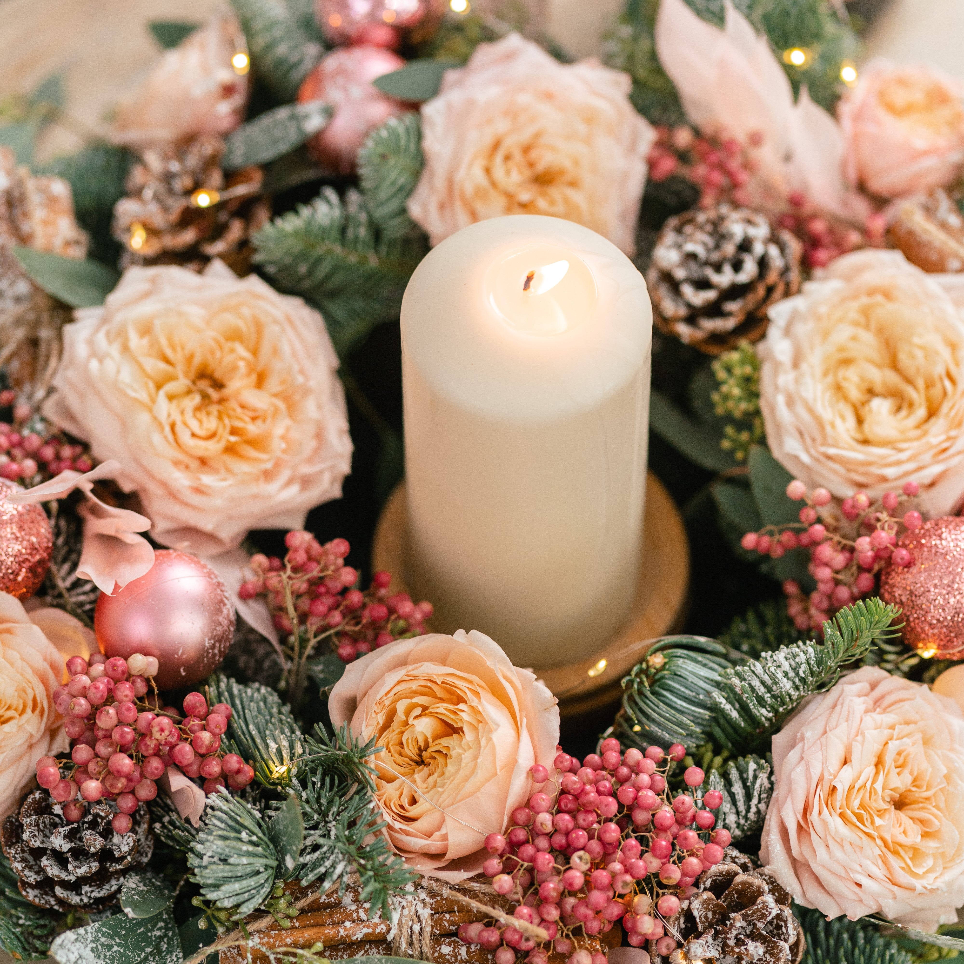 Christmas Table Wreath