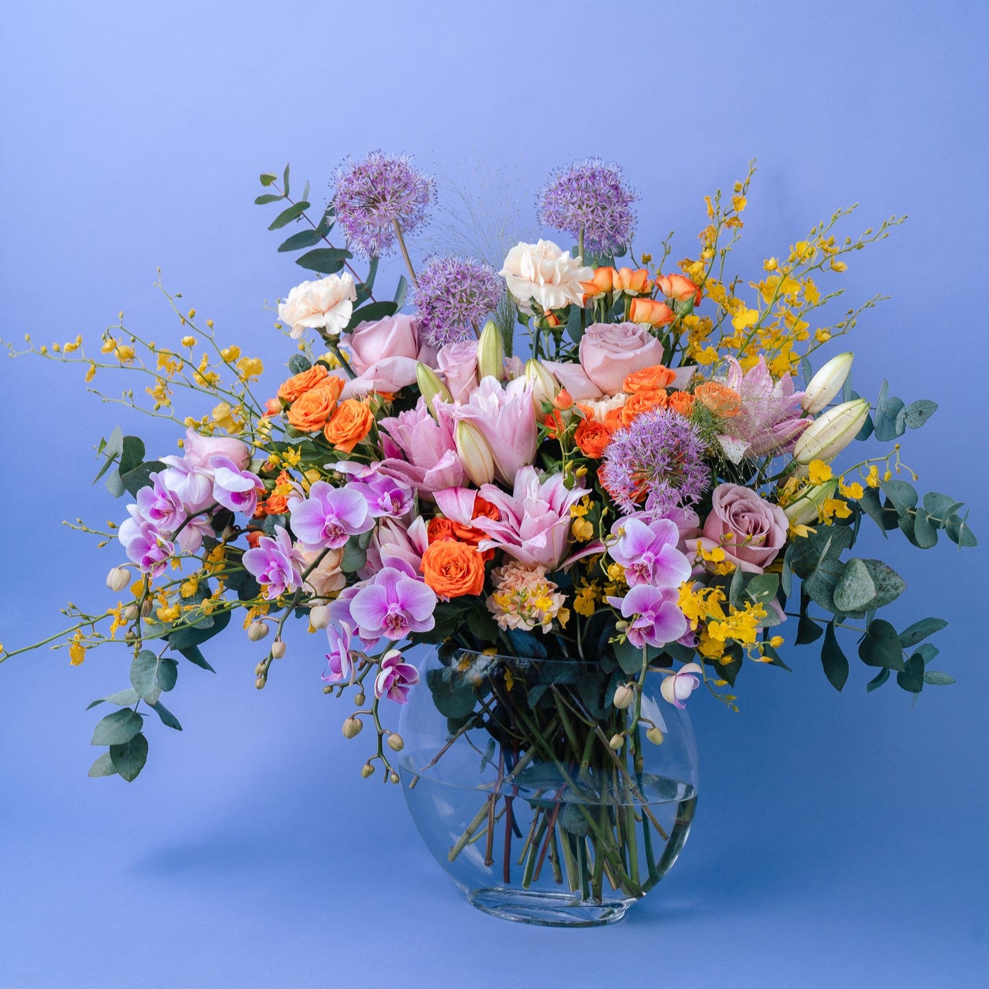 Bright And Cheerful Vase Arrangement