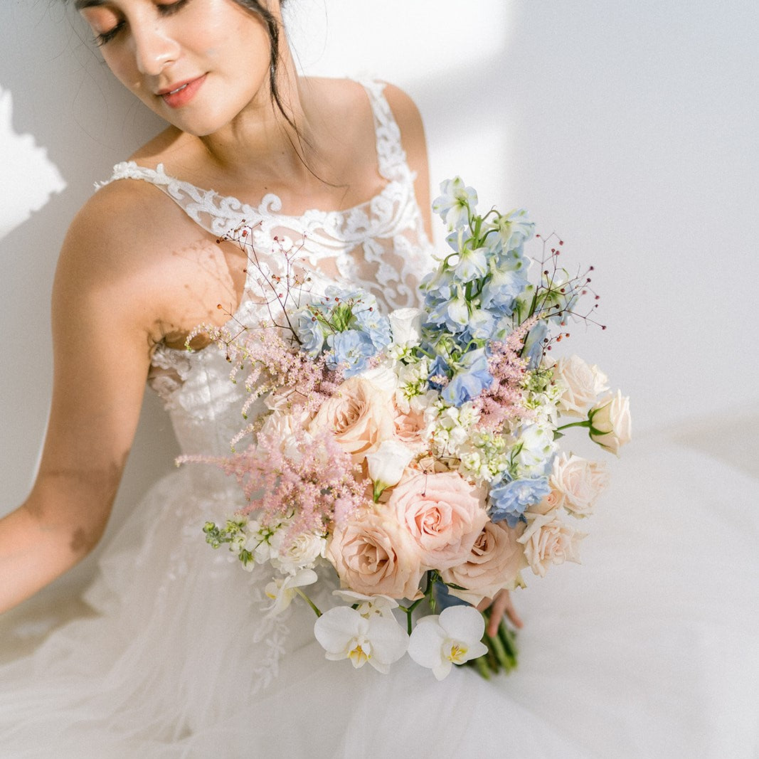 Pastel Perfection Bridal Bouquet