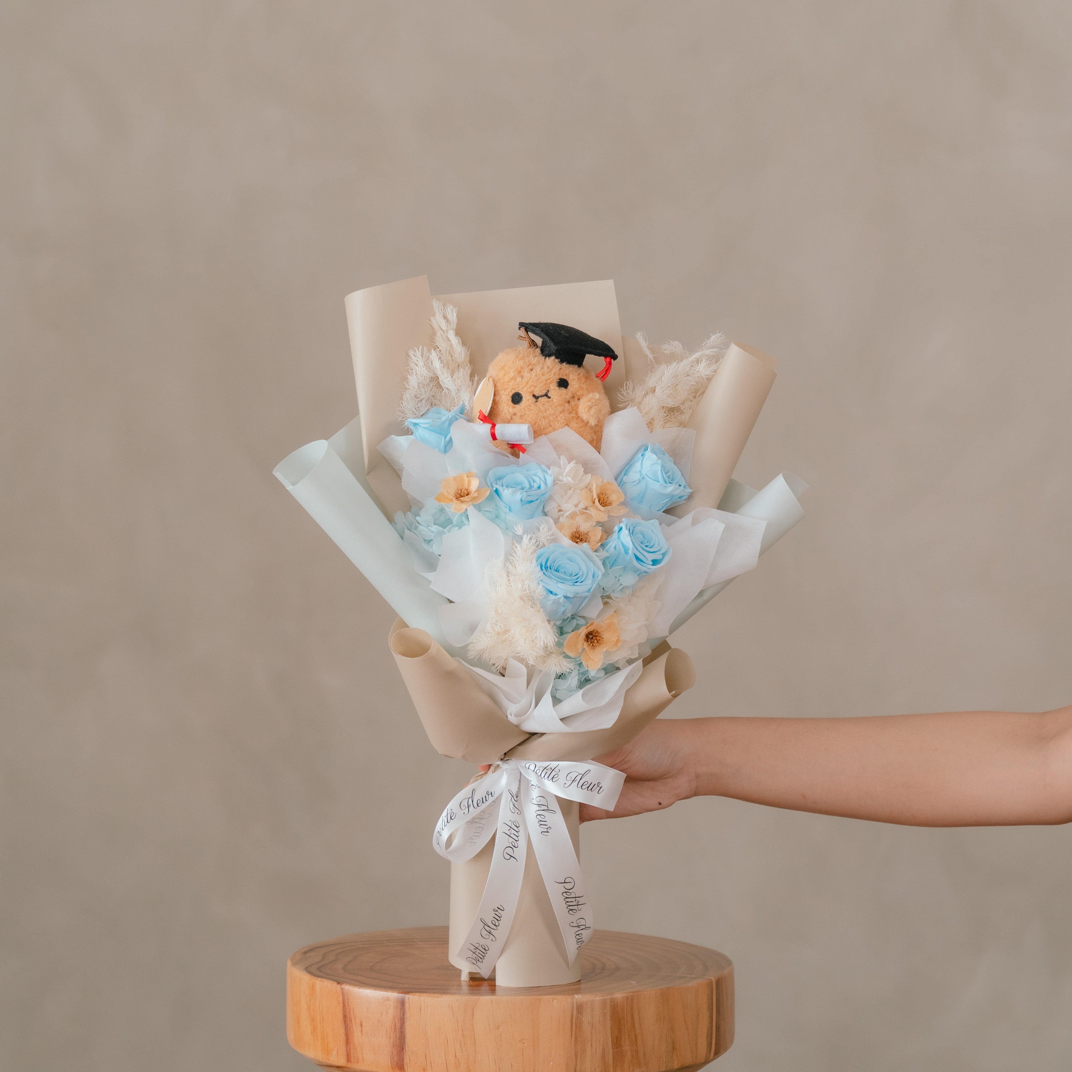 Preserved Roses Graduation Bouquet