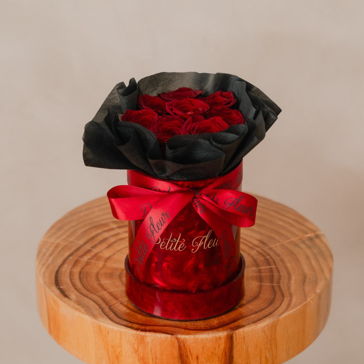 Preserved Roses - Petite Round Box