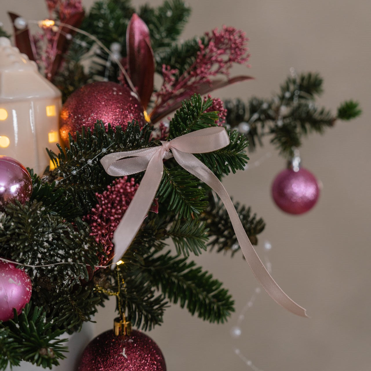 Velvet Snowflake Charm