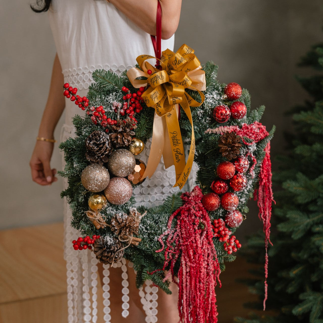 Amaranthine Grace Wreath