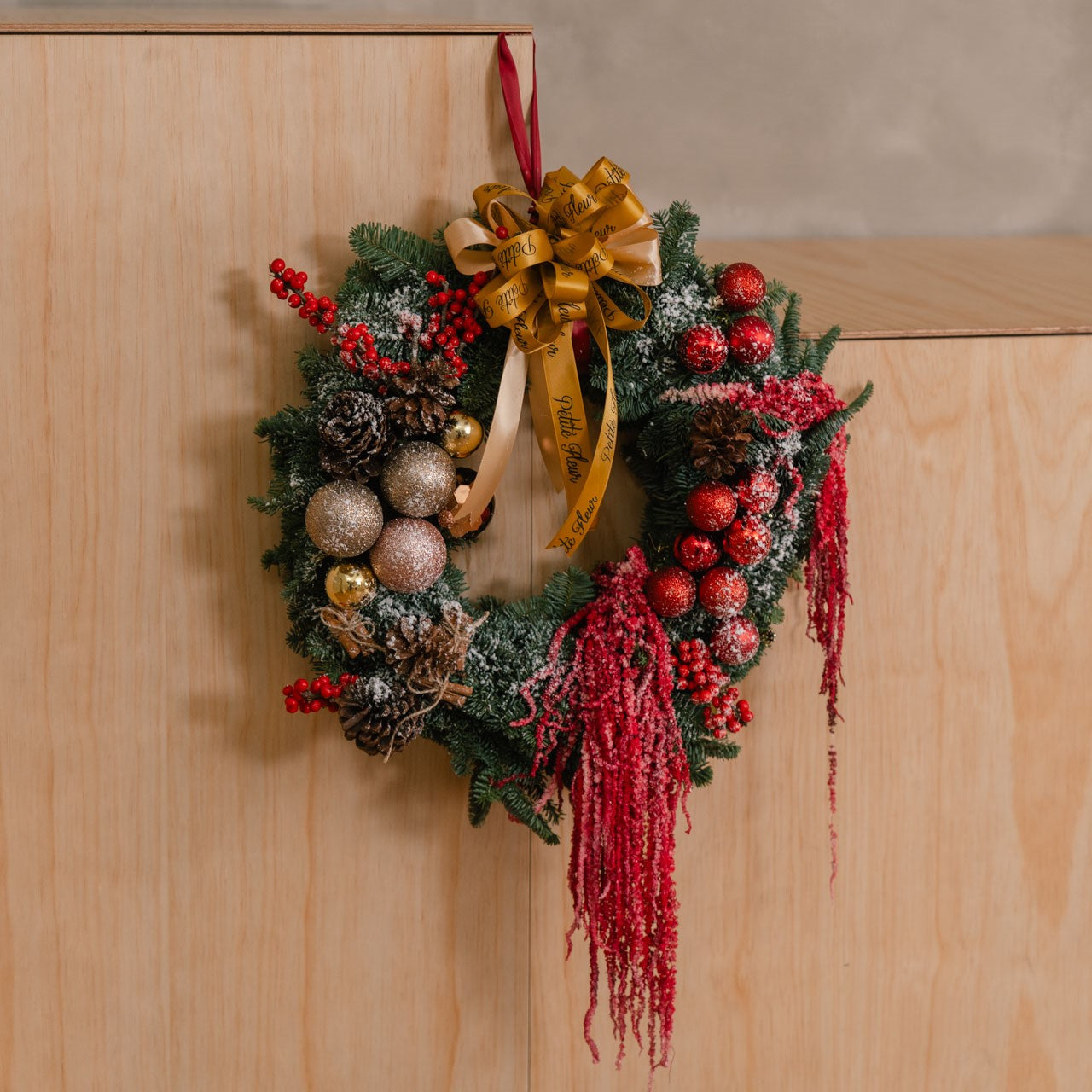 Amaranthine Grace Wreath