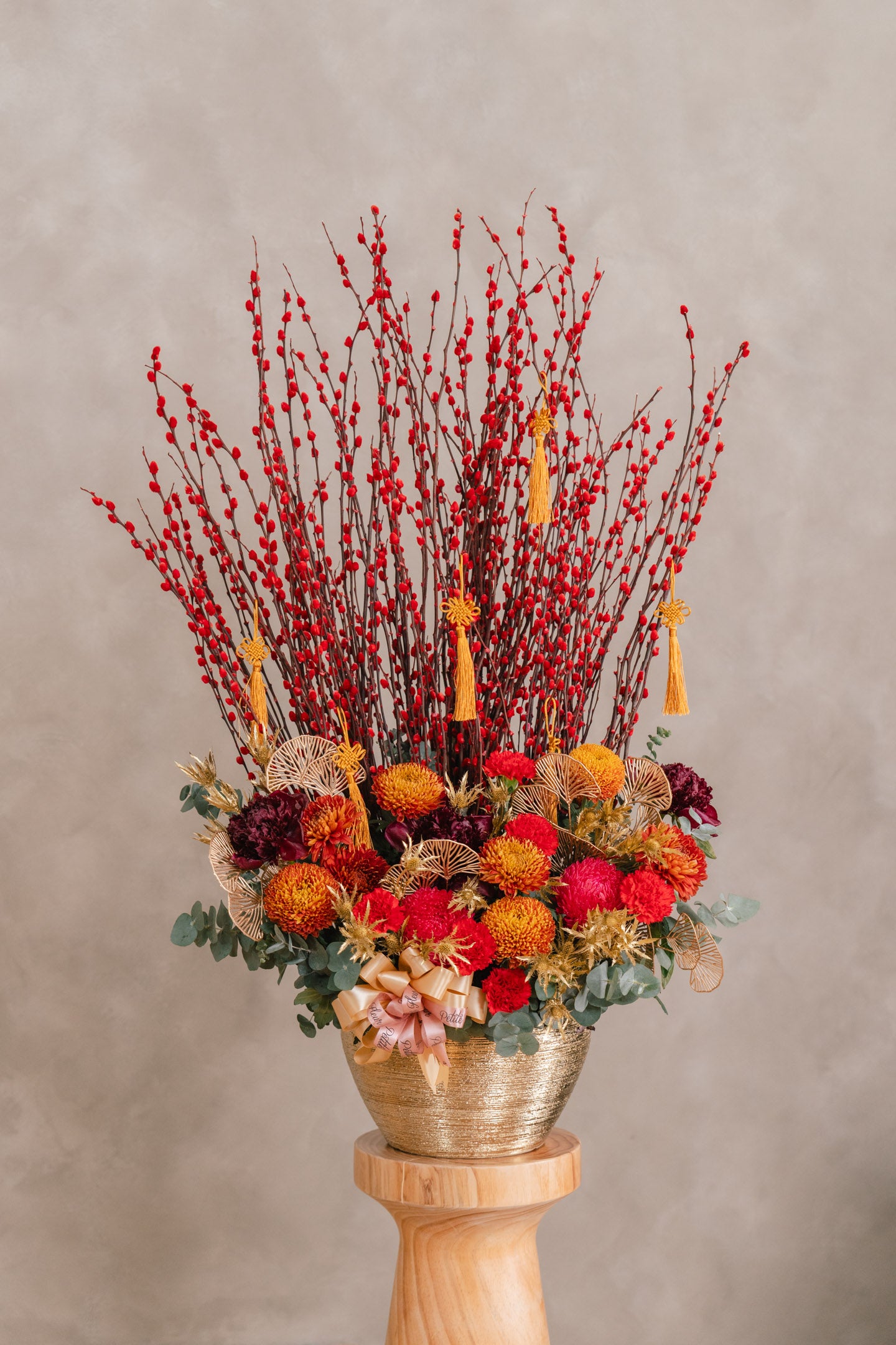 Blossom of Wealth Vase Arrangement
