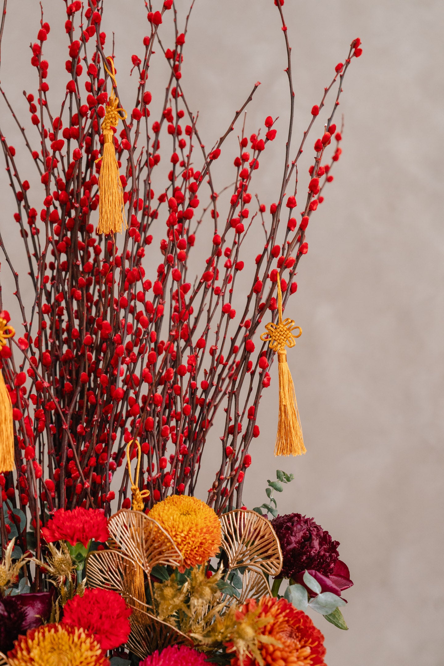 Blossom of Wealth Vase Arrangement