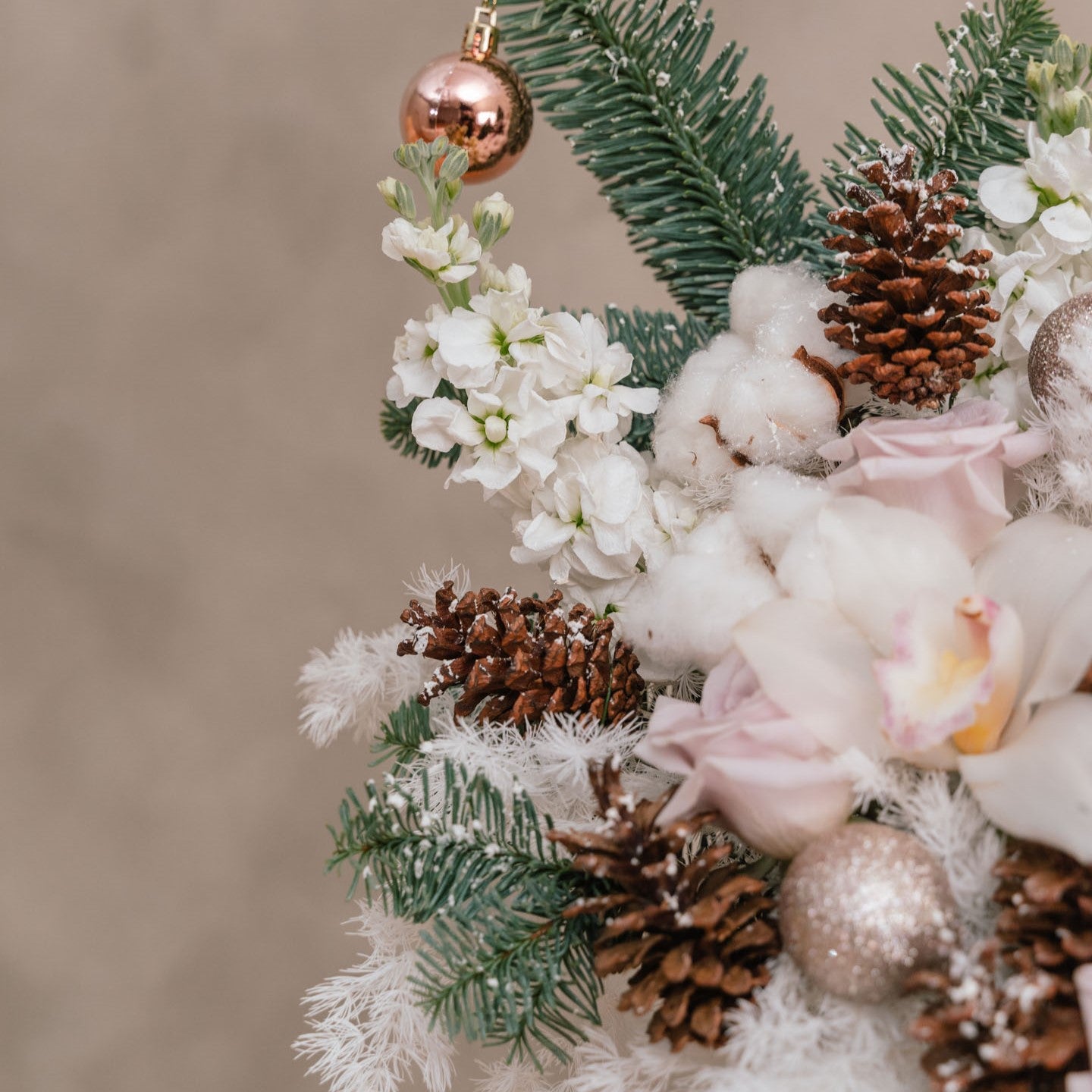 Rosy Christmas Delight
