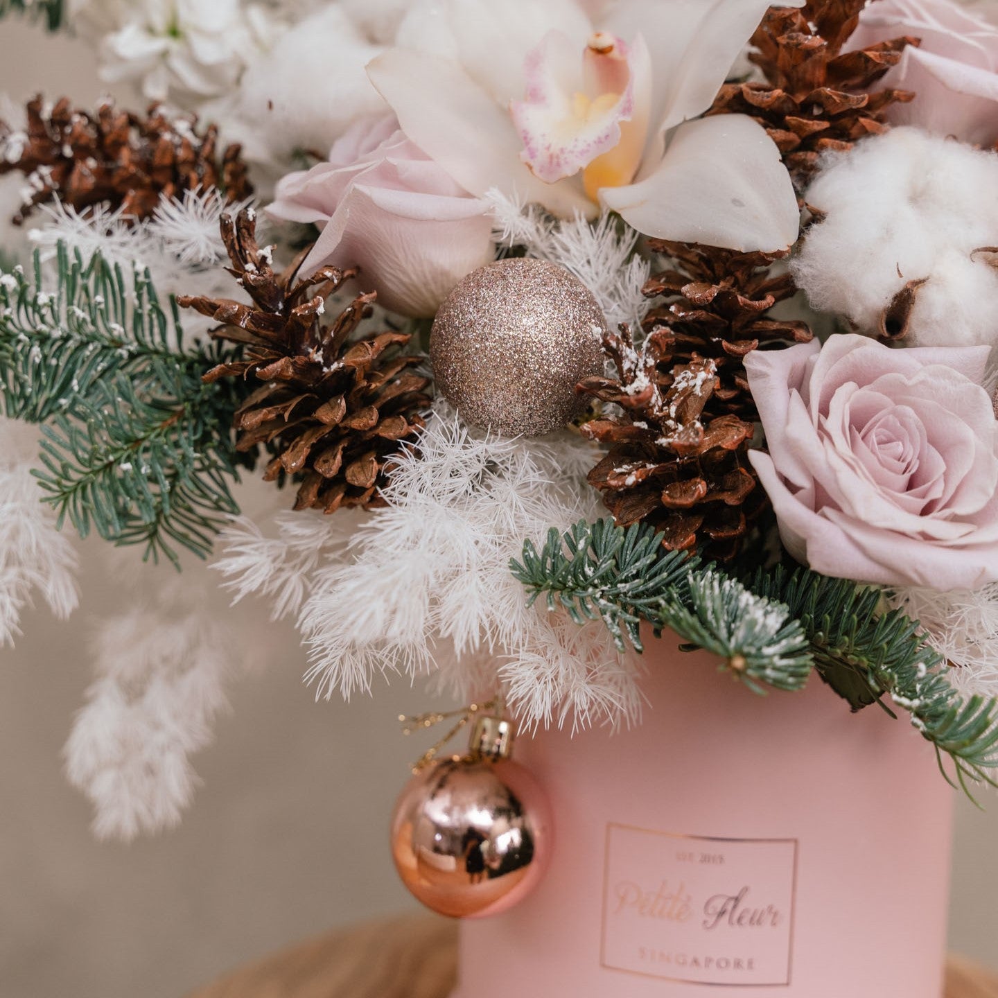 Rosy Christmas Delight