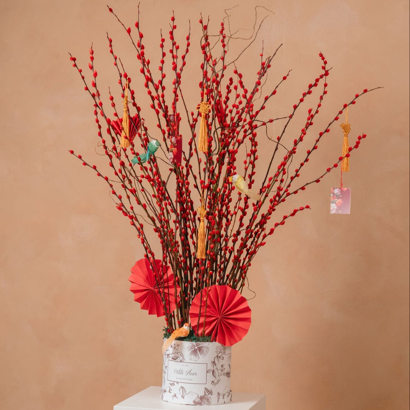 Special CNY Pussy Willow Arrangement