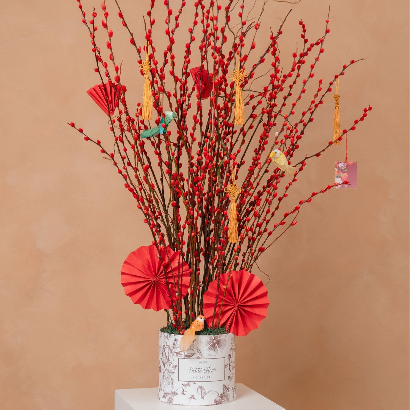 Special CNY Pussy Willow Arrangement