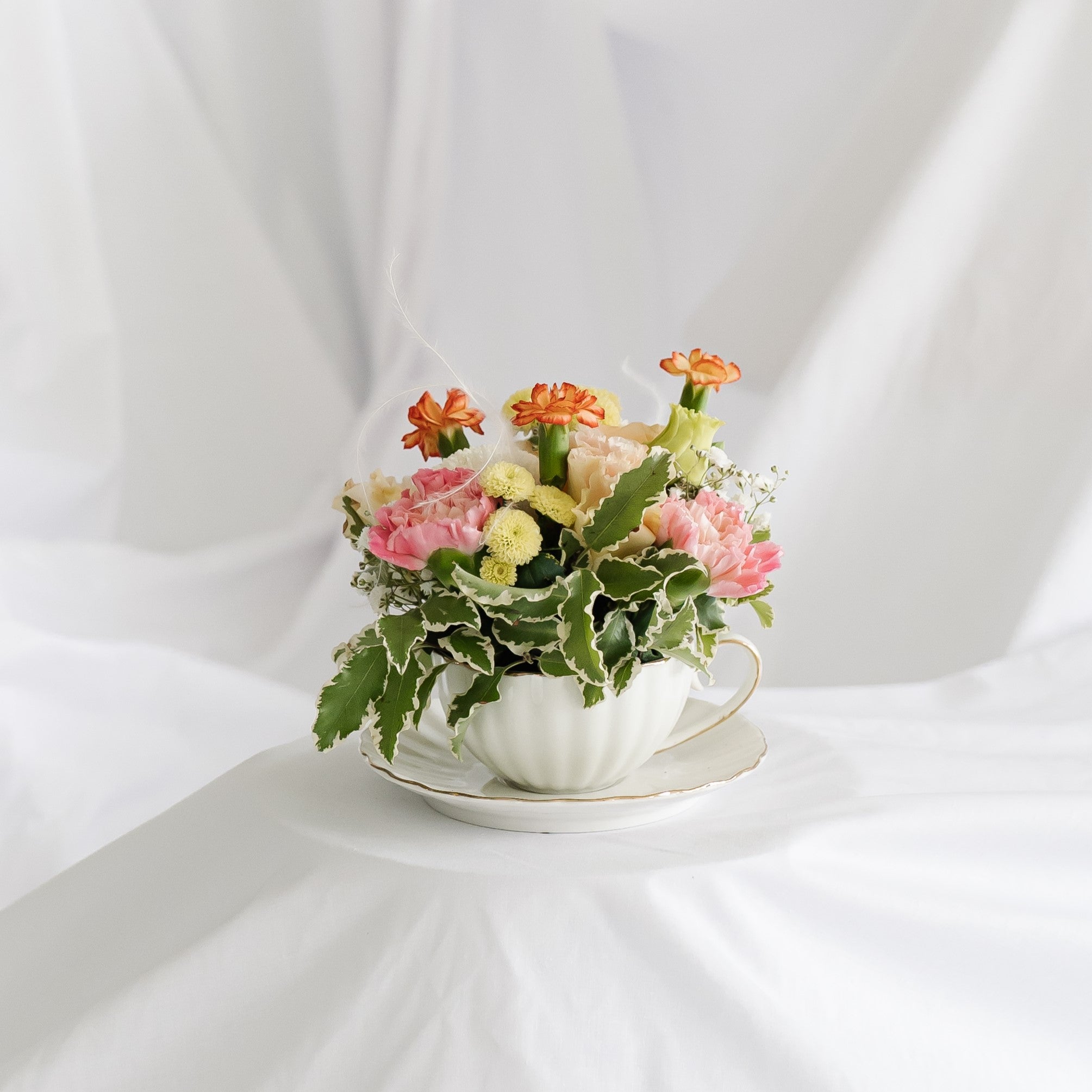 Fancy Floral Teacup