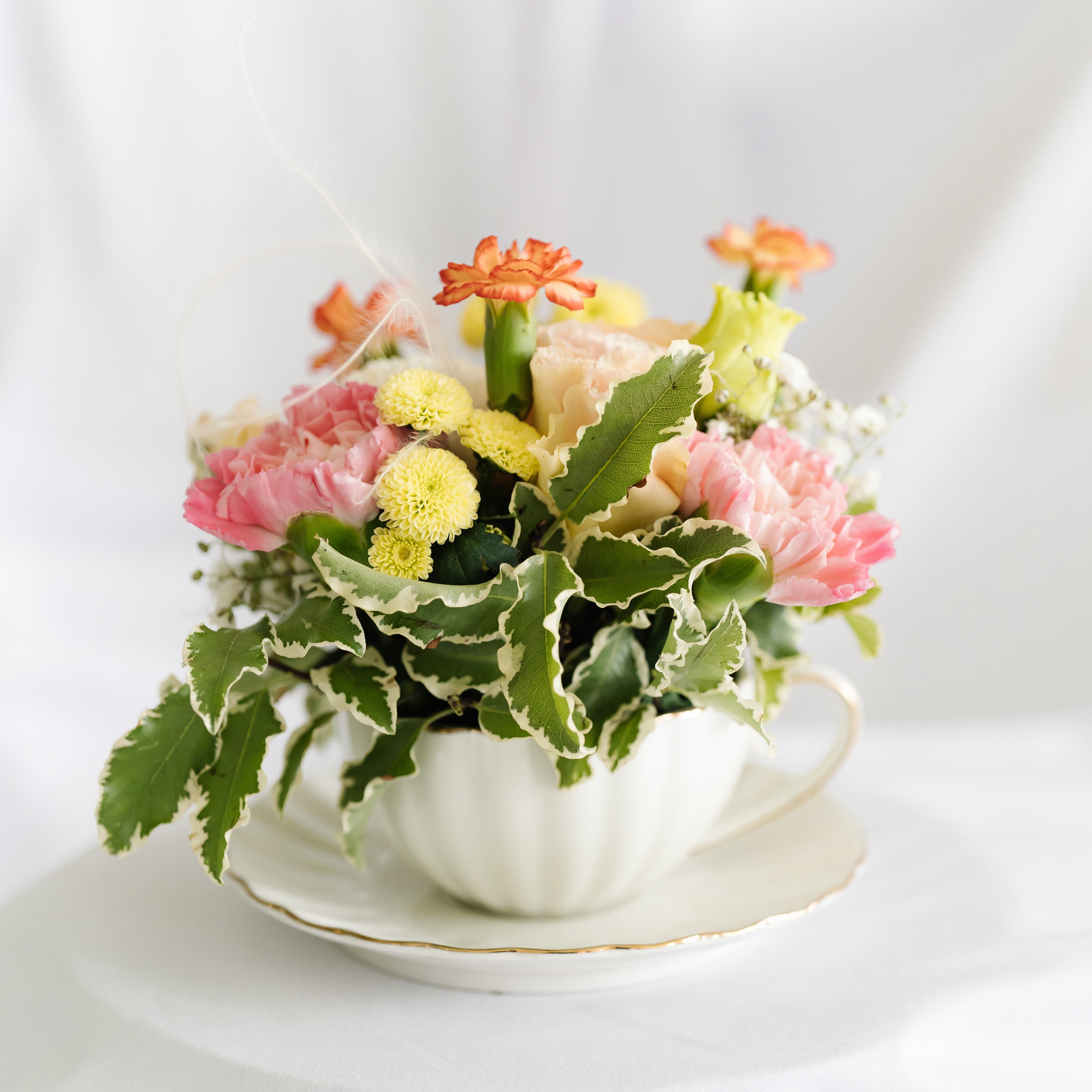 Fancy Floral Teacup