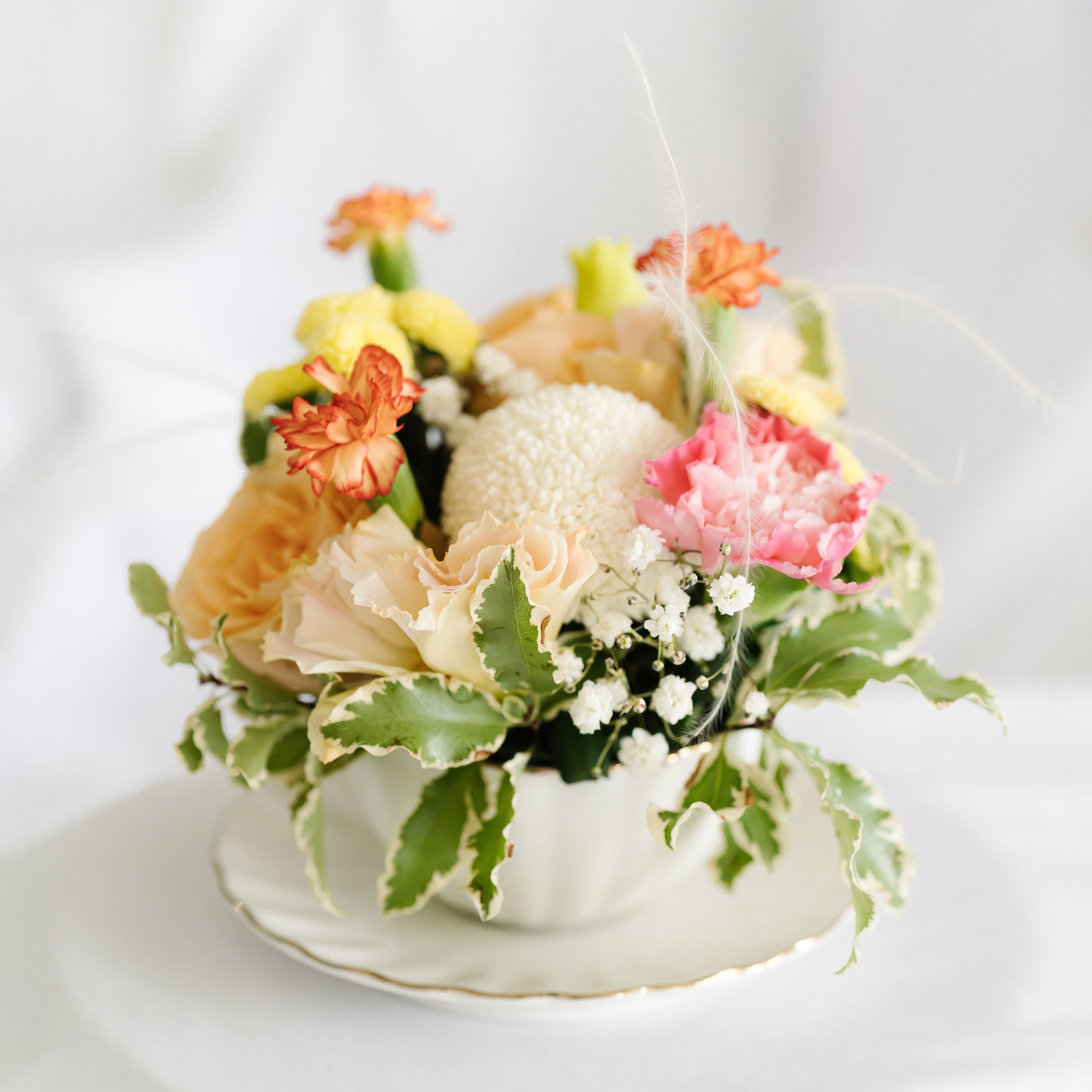 Fancy Floral Teacup