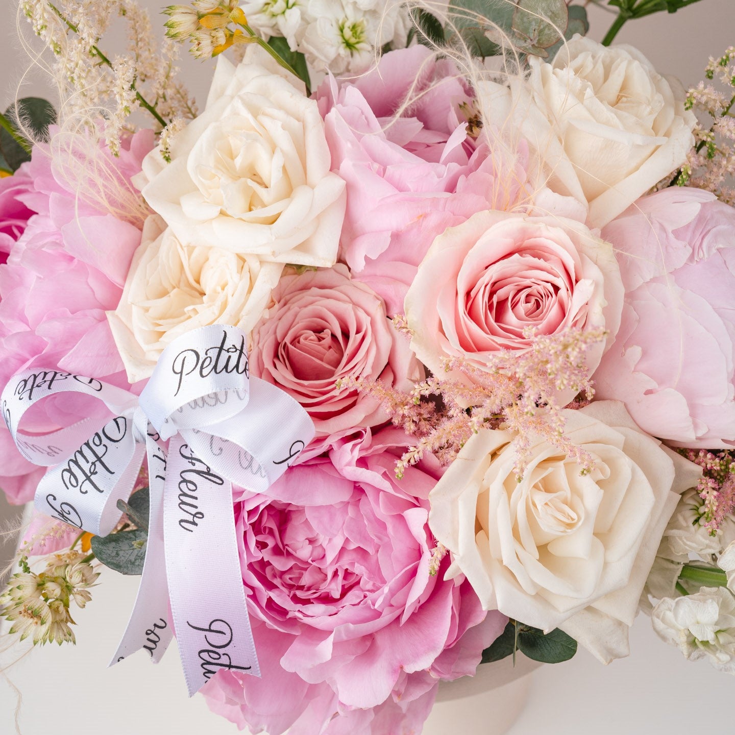 Charming Peony Vase Arrangement