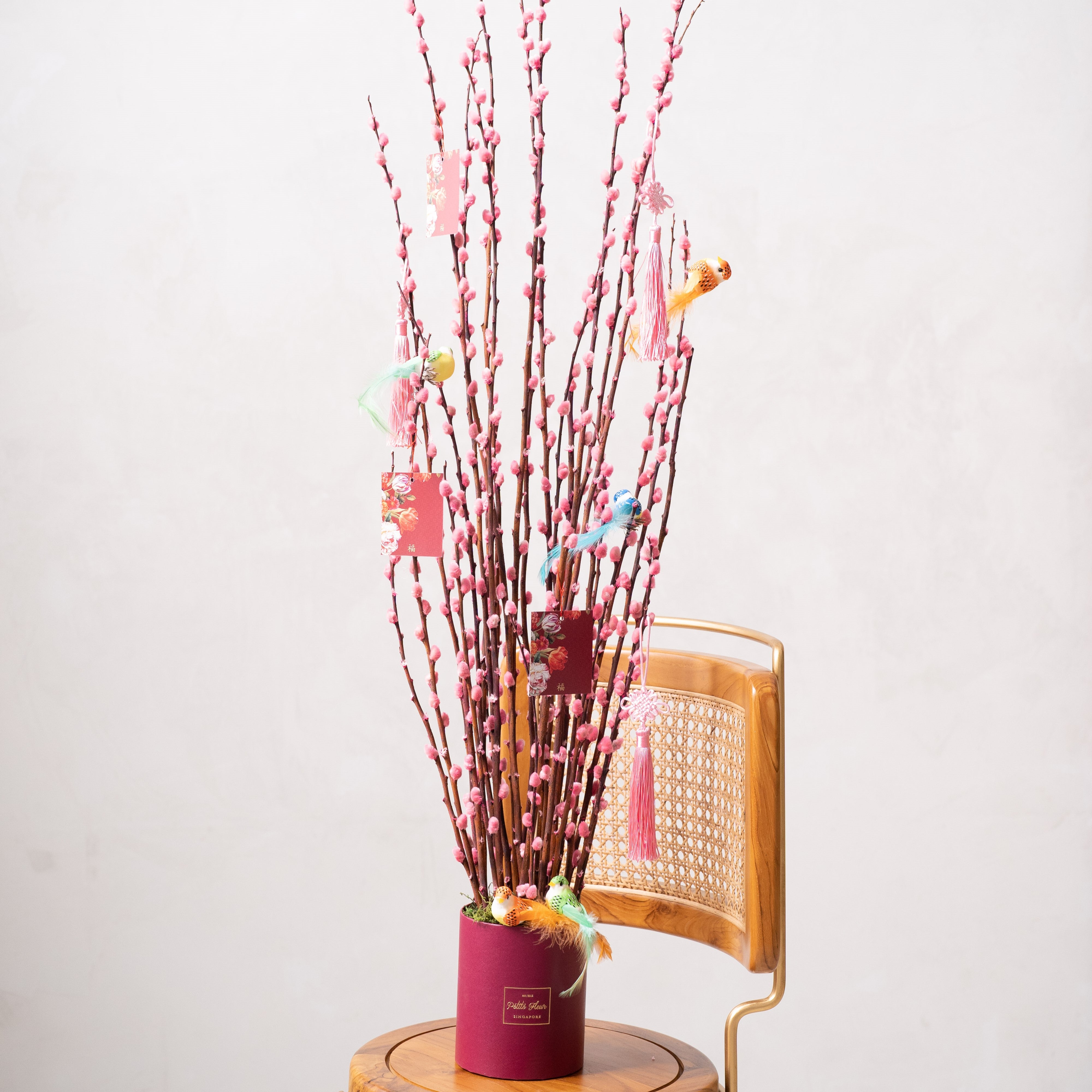 Pussy Willow Flower Box