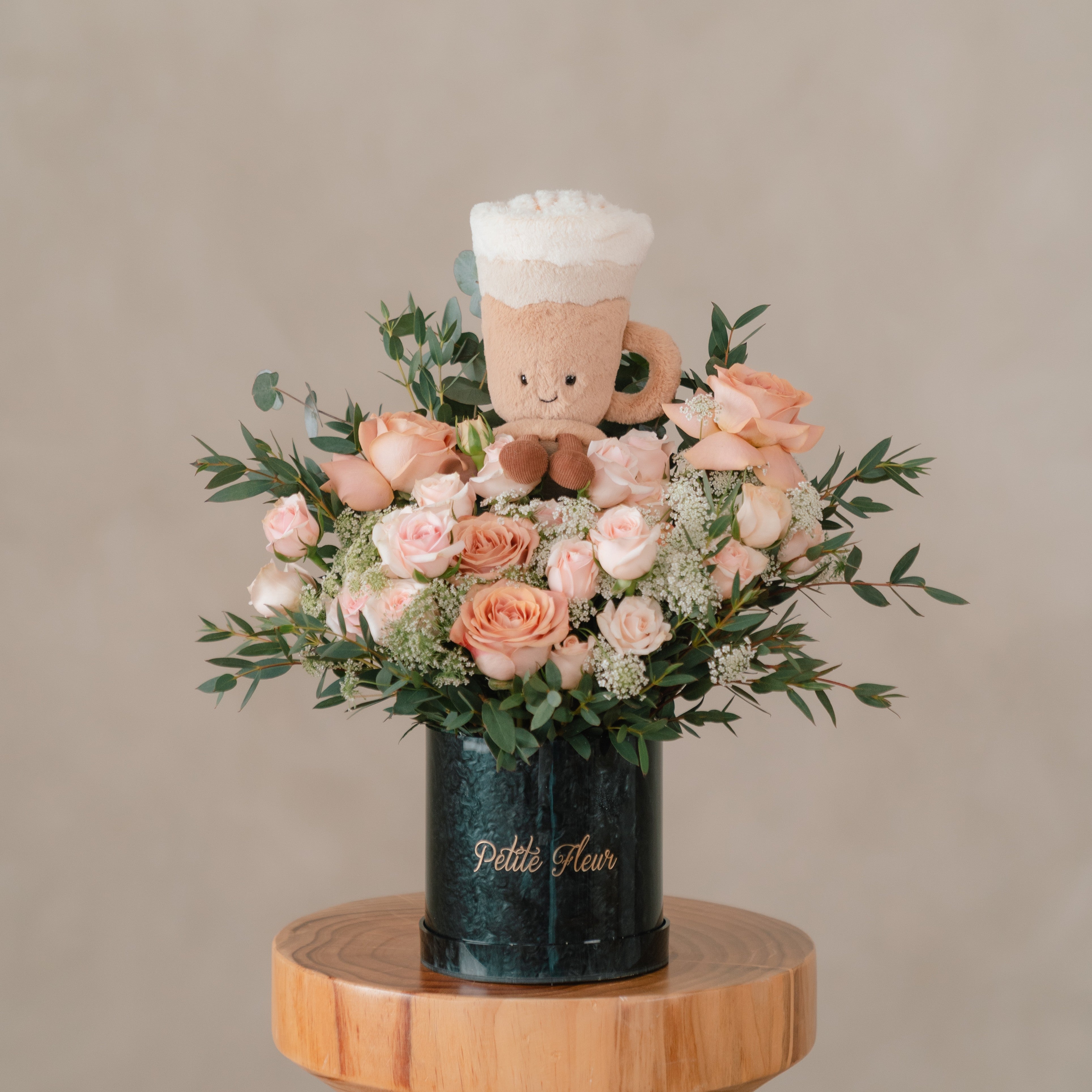 Jellycat Amuseable Latte and Cappuccino Roses