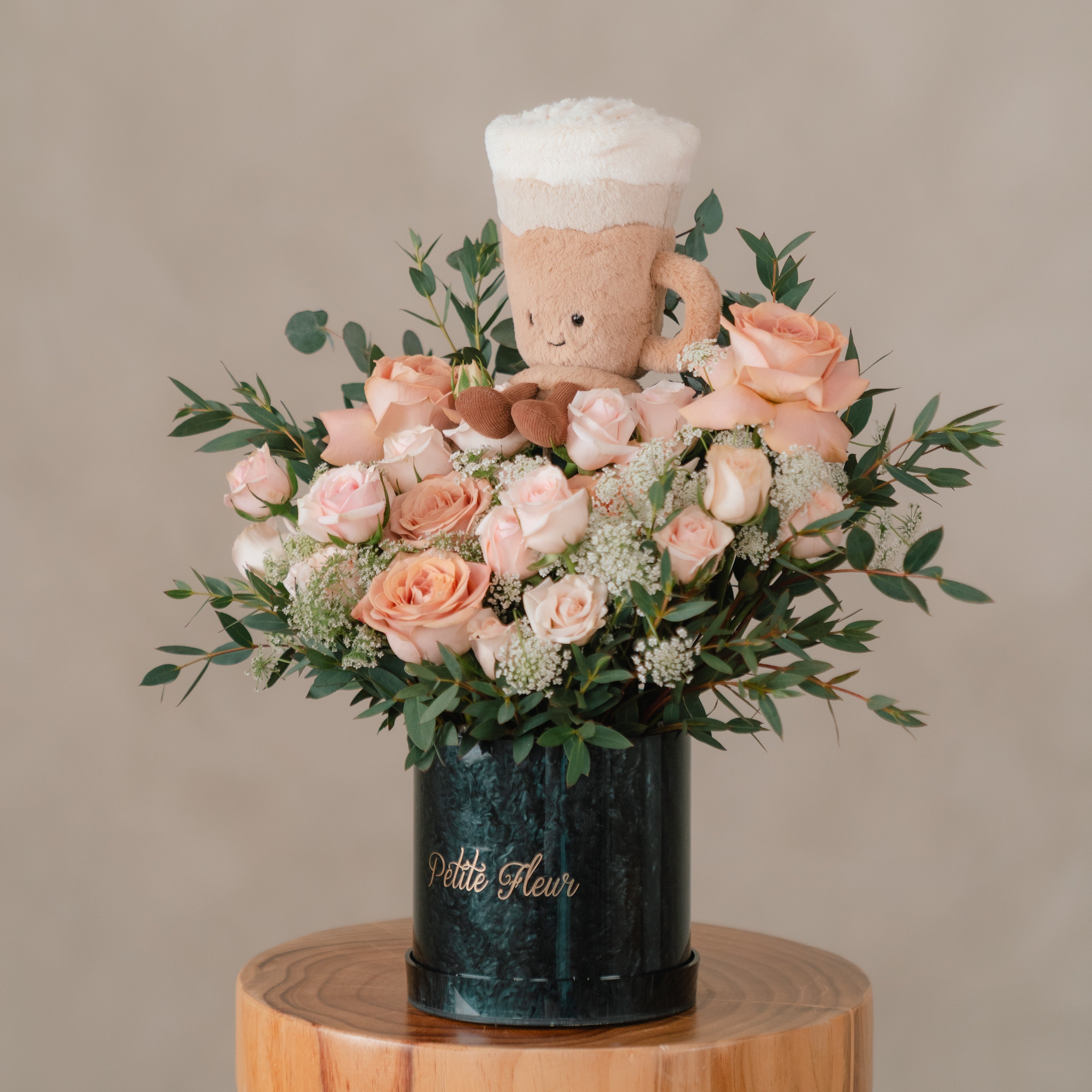 Jellycat Amuseable Latte and Cappuccino Roses