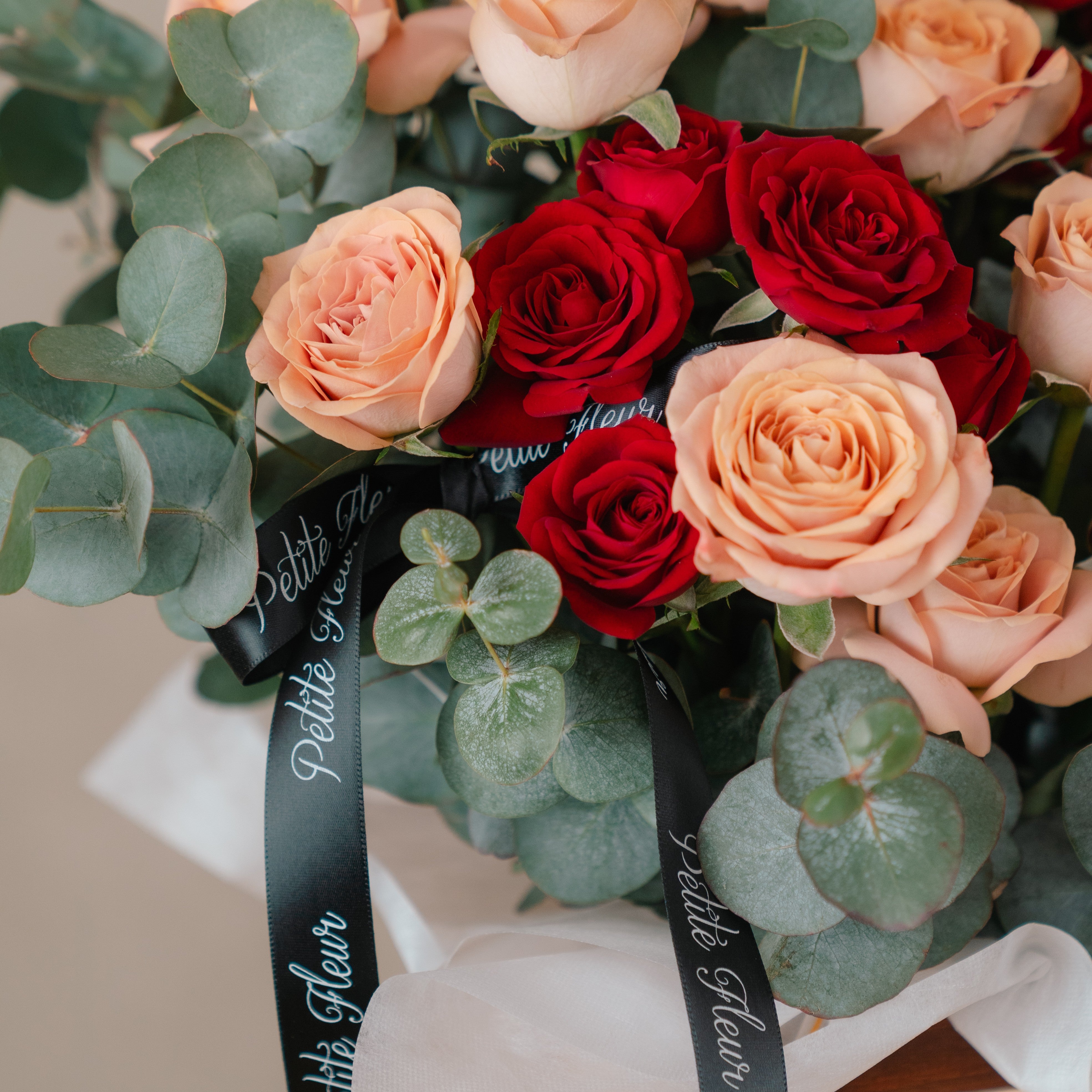 Jellycat Bartholomew Bear and Rose Arrangement