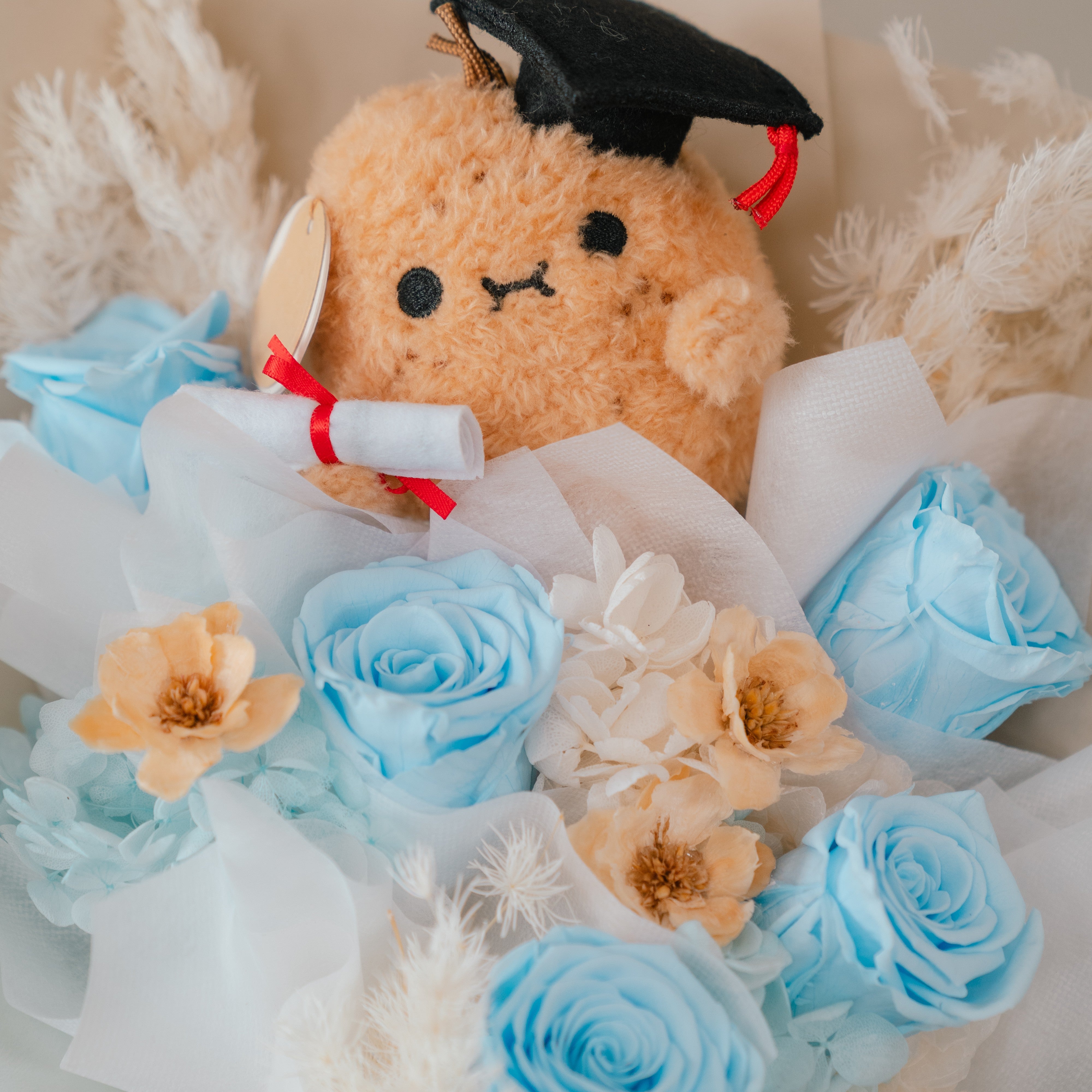 Preserved Roses Graduation Bouquet