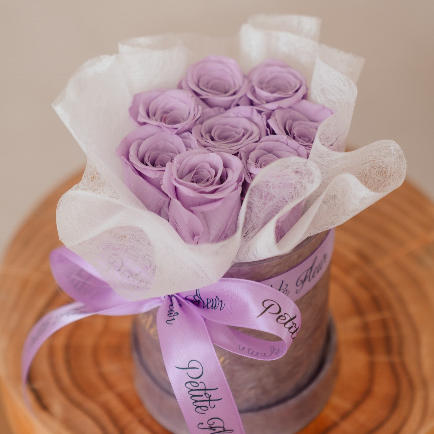 Preserved Roses - Petite Round Box