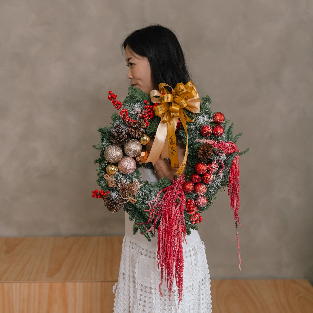 Amaranthine Grace Wreath