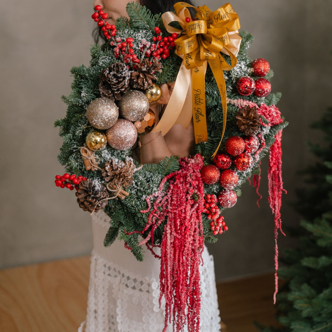 Amaranthine Grace Wreath