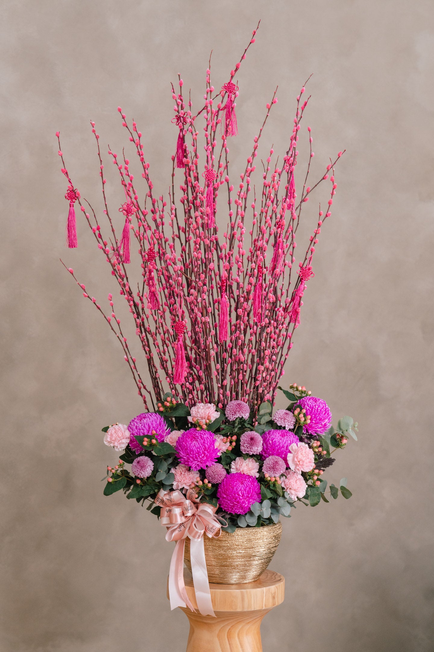Blossom of Wealth Vase Arrangement