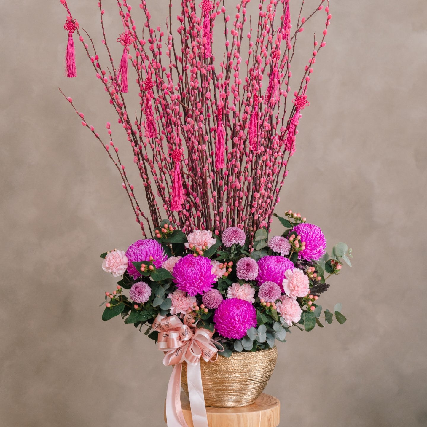 Blossom of Wealth Vase Arrangement