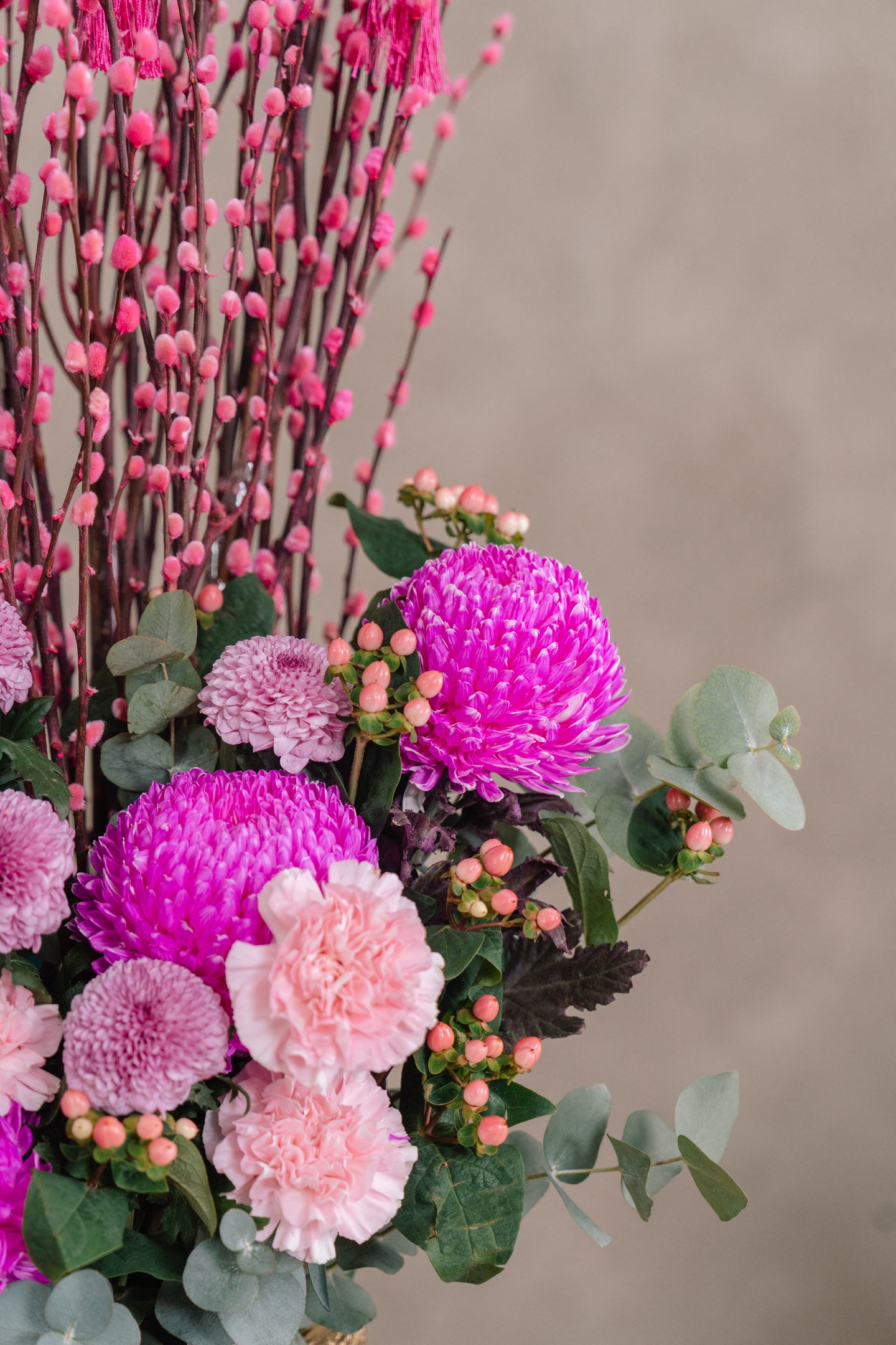 Blossom of Wealth Vase Arrangement