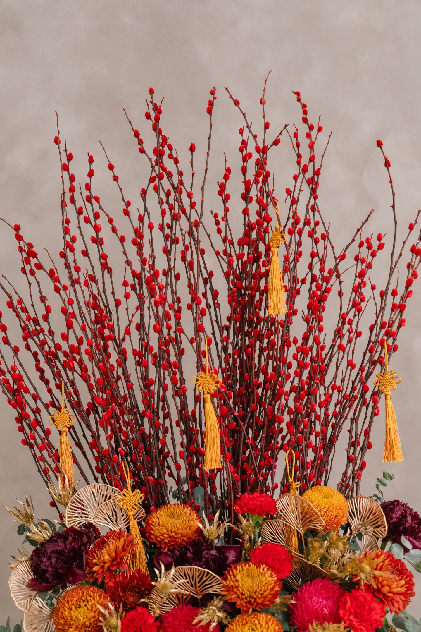 Blossom of Wealth Vase Arrangement