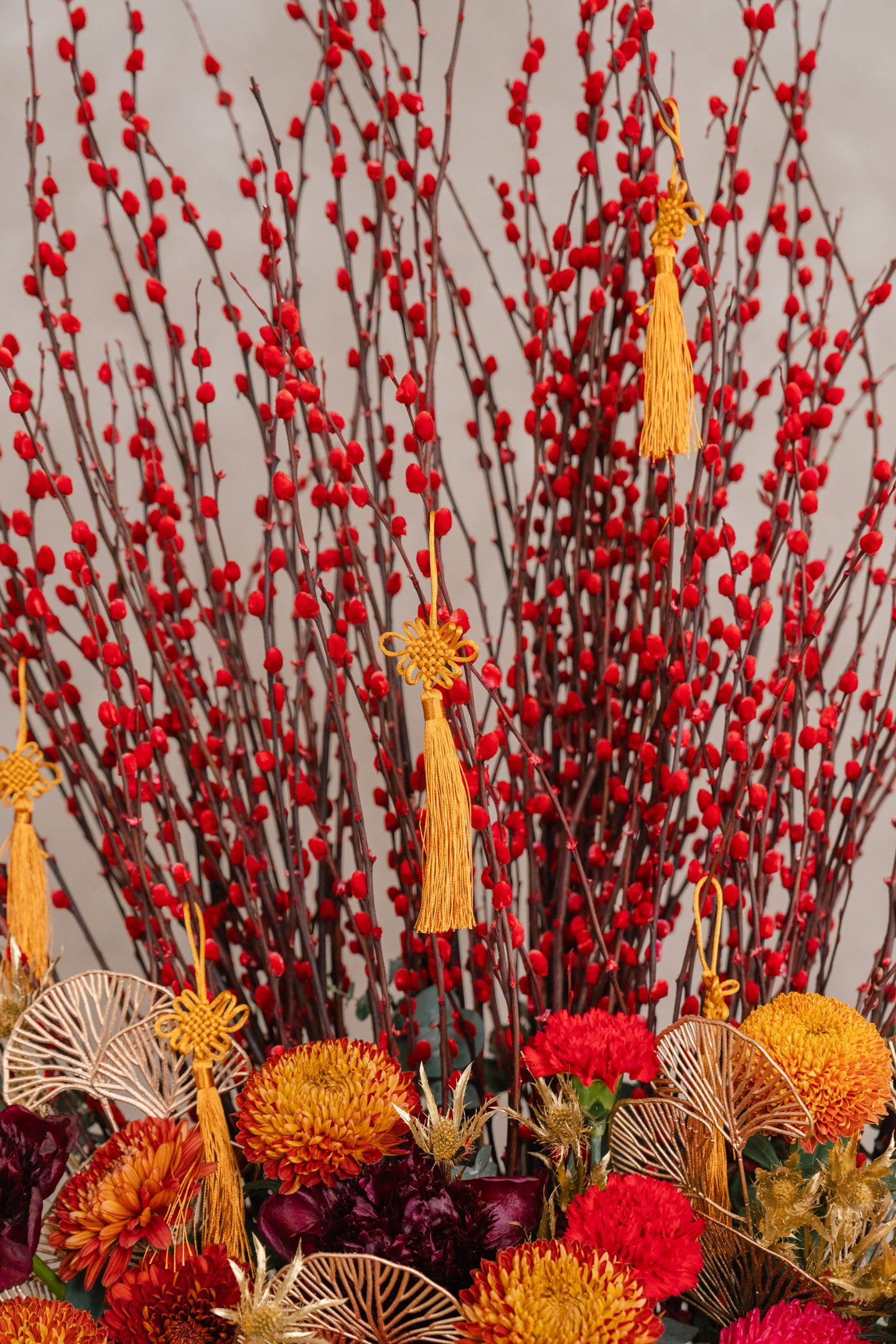 Blossom of Wealth Vase Arrangement