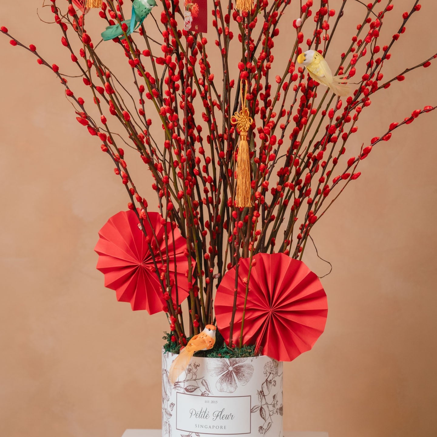 Special CNY Pussy Willow Arrangement