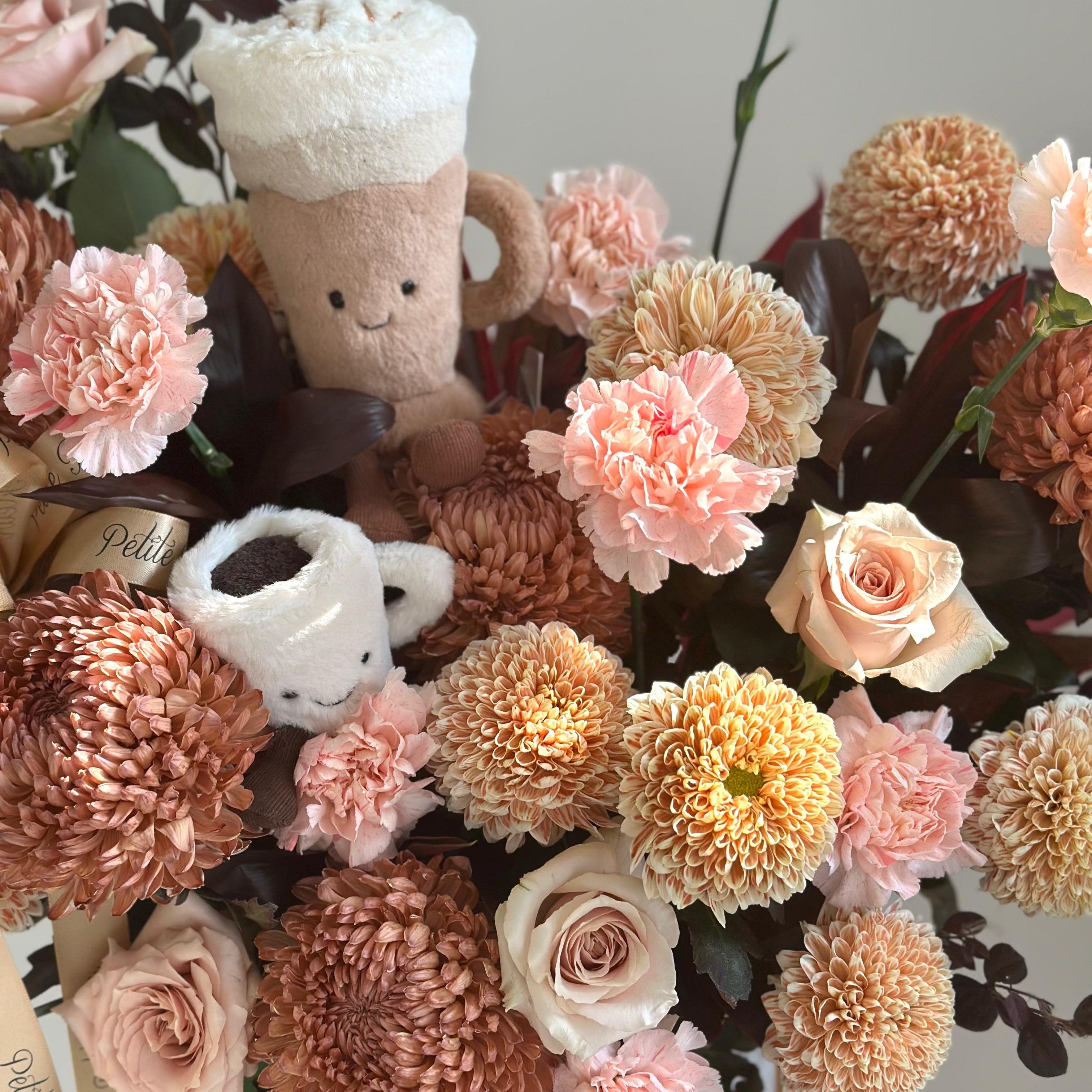 Jellycat Latte and Espresso Bouquet
