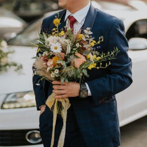 Rustic Wildflower Bridal Bouquet
