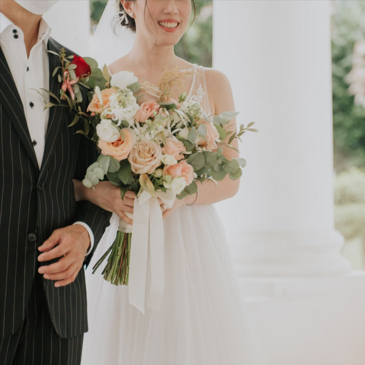Blushing Vows Bridal Bouquet